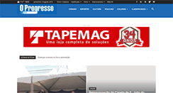Desktop Screenshot of oprogressodetatui.com.br